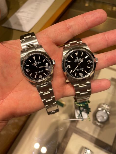 rolex 2016 explorer|Rolex explorer 36mm vs 40mm.